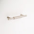 Charlotte Solid Brass Drawer Pull - 3.75 Inch Centers