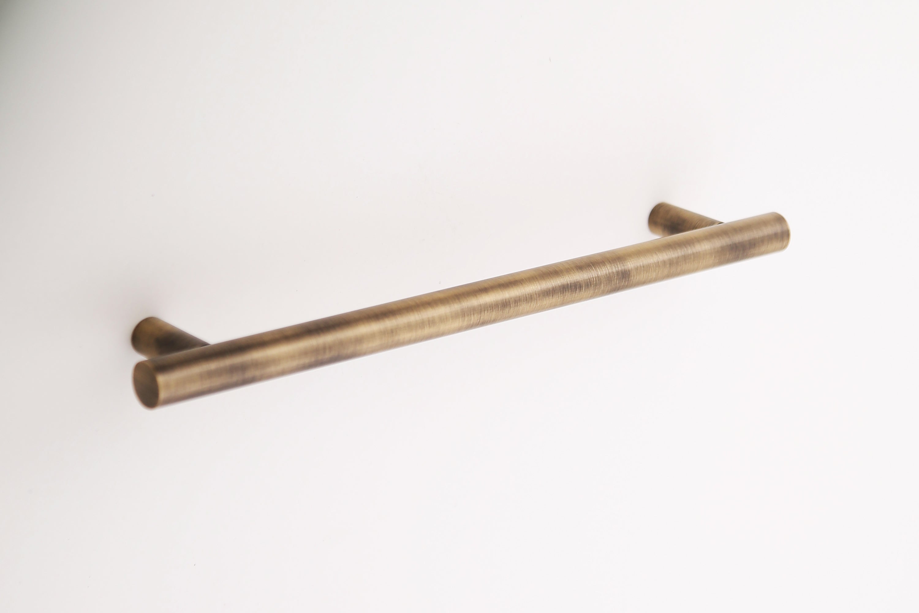 Sebastian Solid Brass Drawer Pull - 8 Inch Centers