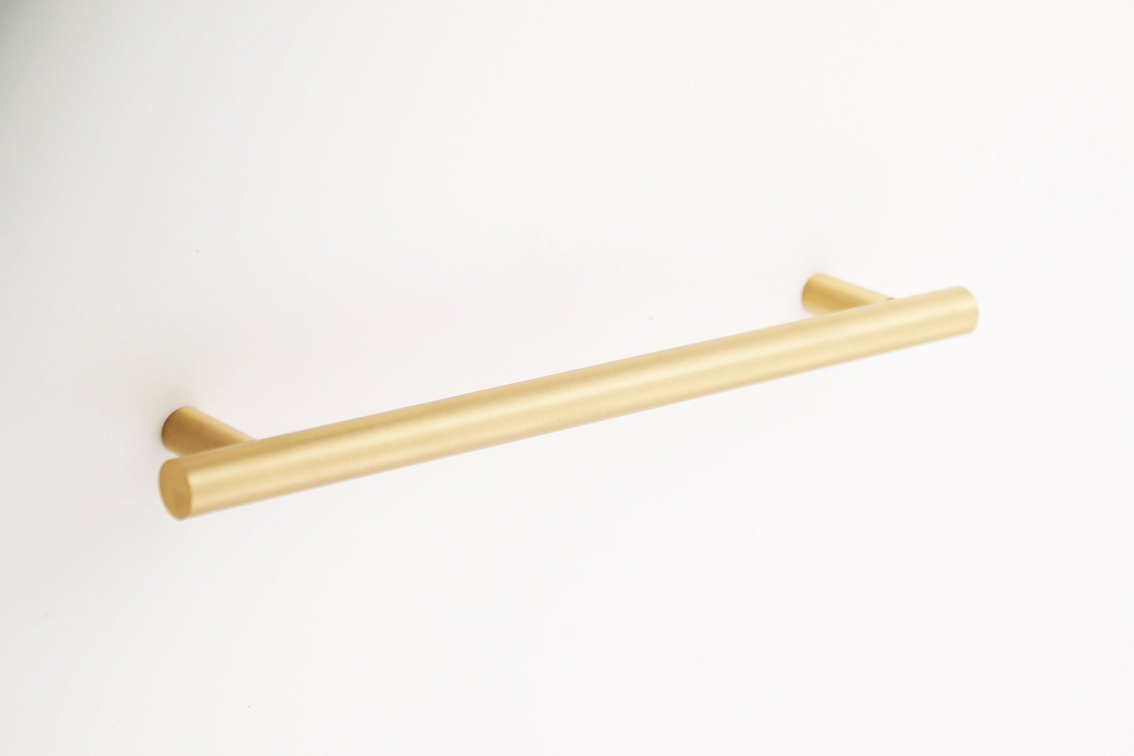 Sebastian Solid Brass Drawer Pull - 8 Inch Centers