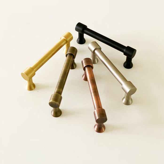Liberty Solid Brass Drawer Pull - 6 Inch Centers