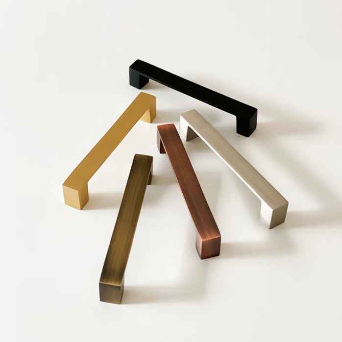 Gabrielle Solid Brass Drawer Pull - 6.25 Inch Centers