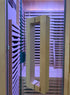 Blisspod | Milano | Full Spectrum Sauna | Canadian Hemlock Wood | Ultra Low EMF | 5 Far Infrared & 1 Red Glass Heater | Chromotherapy | Upto 2 Person