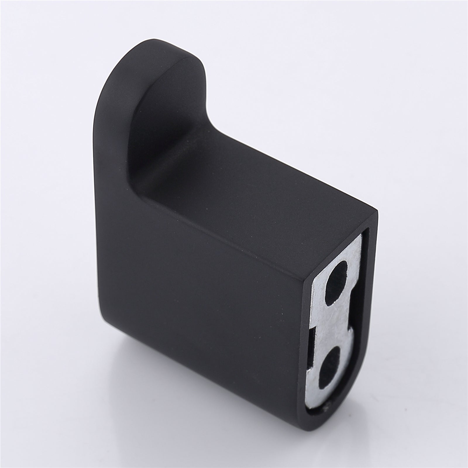 Luxurious 4-Piece Brass Matte Black Bathroom Hardware Set: Towel Bar, Towel Ring, Toilet Paper Holder, Robe Hook, and Tower Holder - Wall Mounted