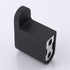Luxurious 4-Piece Brass Matte Black Bathroom Hardware Set: Towel Bar, Towel Ring, Toilet Paper Holder, Robe Hook, and Tower Holder - Wall Mounted