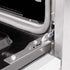 ZLINE 30" Dual Fuel Range, Gas Cooktop, Electric Convection Oven DuraSnow® Stainless Steel, White Matte Door CDRS-WM-30