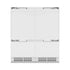 ZLINE 72" Panel Ready Built-In Bottom Freezer Refrigerator,Water Dispenser, Ice Maker, RBIT-72