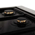 ZLINE 36" Autograph, Dual Fuel Range, Black Door, Bronze, RASZ-BLM-36-CB