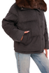 Elisa Genuine Polar Fox Fur Cashmere Effect Down Coat