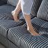 Convertible Sectional Sofa, Sleeper Oversized Living Room Lounge