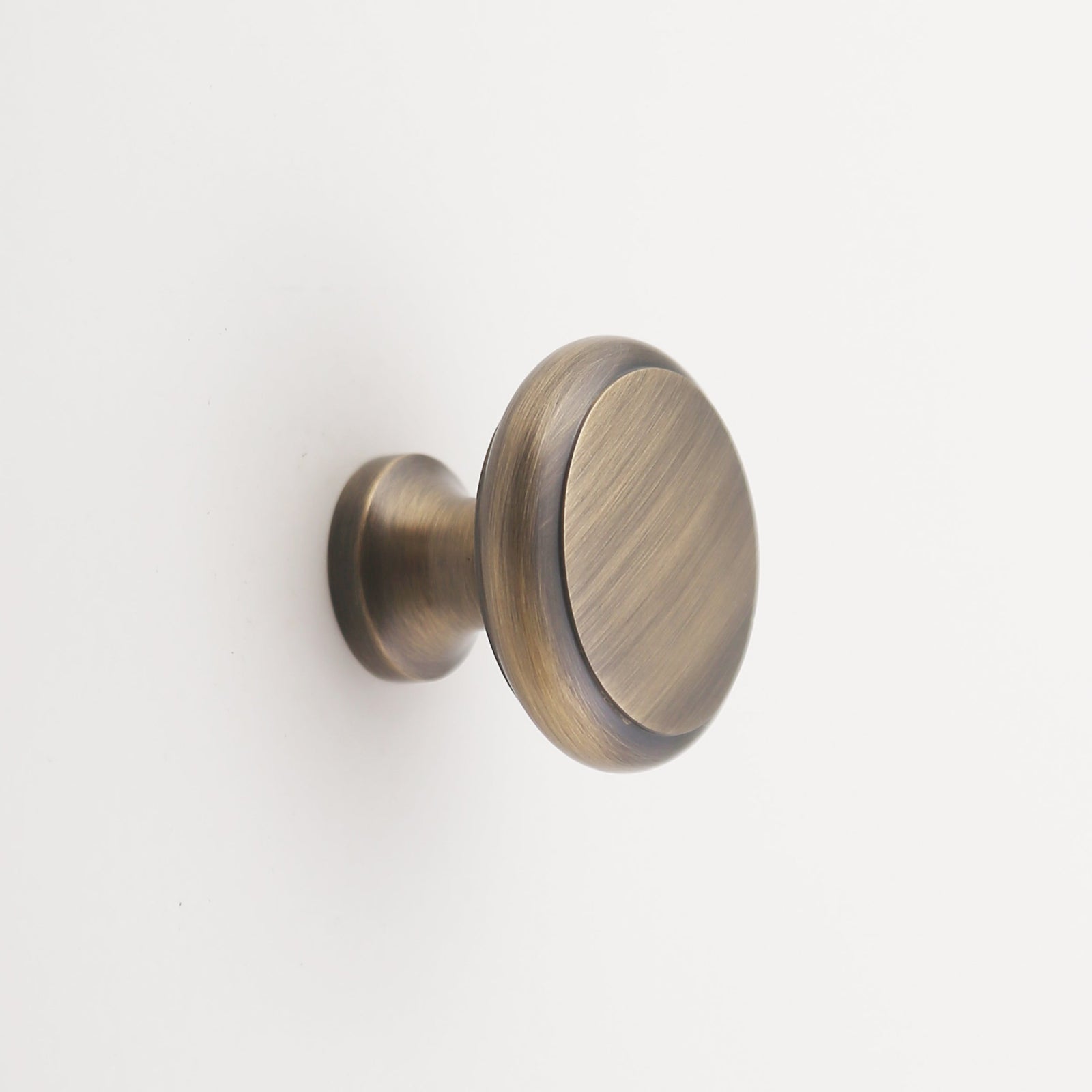 Elizabeth Solid Brass Cabinet Knob with Base - 1.25