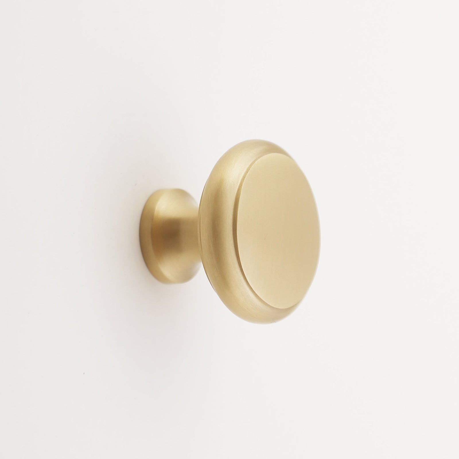 Elizabeth Solid Brass Cabinet Knob with Base - 1.5