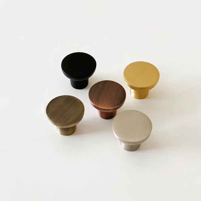 Frederick Solid Brass Cabinet Knob - 1.25 Inch