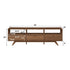 Mid-Century Kela Modern 3-Door TV Stand