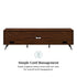 Noah Mid-Century Modern Angular TV Stand Collection
