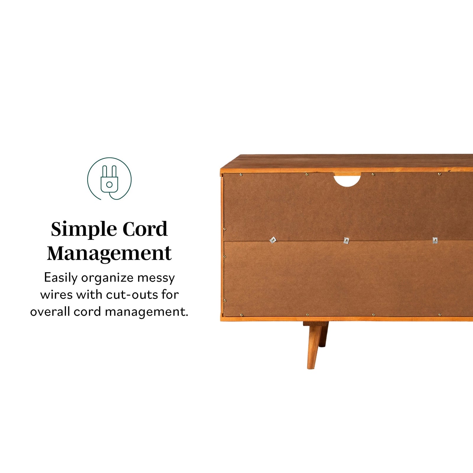 Sloane 3-Drawer Solid Wood TV Console