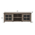 Farmhouse 70" Simple Window Pane 2 Door Wood TV Stand