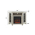 Barn 48" Wood Corner Fireplace TV Stand