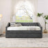 Upholstered Daybed With USB Charging & Pull Out Bed