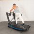 Commercial Self Powered Curve Treadmill - Muscle D Fitness - Standalone