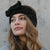 Bow Hairband in Black, Burgundy, or Gray