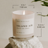 Blackwood Cherry Soy Candle - White Jar - 11 oz
