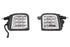 OLM USDM LED Front Turn Signal Housings - Clear Lens with Chrome Reflector - 2015-2017 Subaru WRX / STI