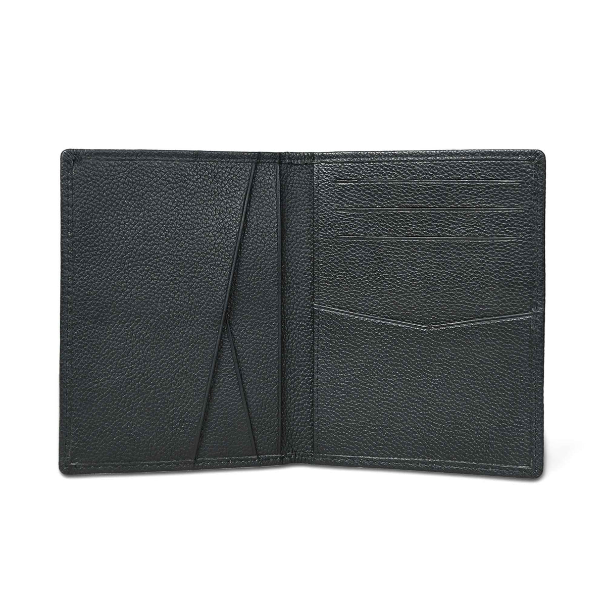 Front Pocket Black Passport Holder
