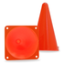 Hi-Vis Orange Sport Training Cones - Pack of 12