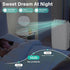 12,000 BTU Smart WiFi Portable Air Conditioner with Dehumidifier & 3-Speed Fan, 24H Timer, Sleep Mode, Auto Swing, Quiet AC Unit with Easy-Move Wheels & Window Kit for Rooms Up to 550 Sq.Ft