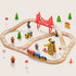 Tiny Land® Wooden Train Set for Children