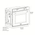 ZLINE 30" Oven ASW30 & Microwave MWO24 Bundle, 2KP-MW24-AWS30
