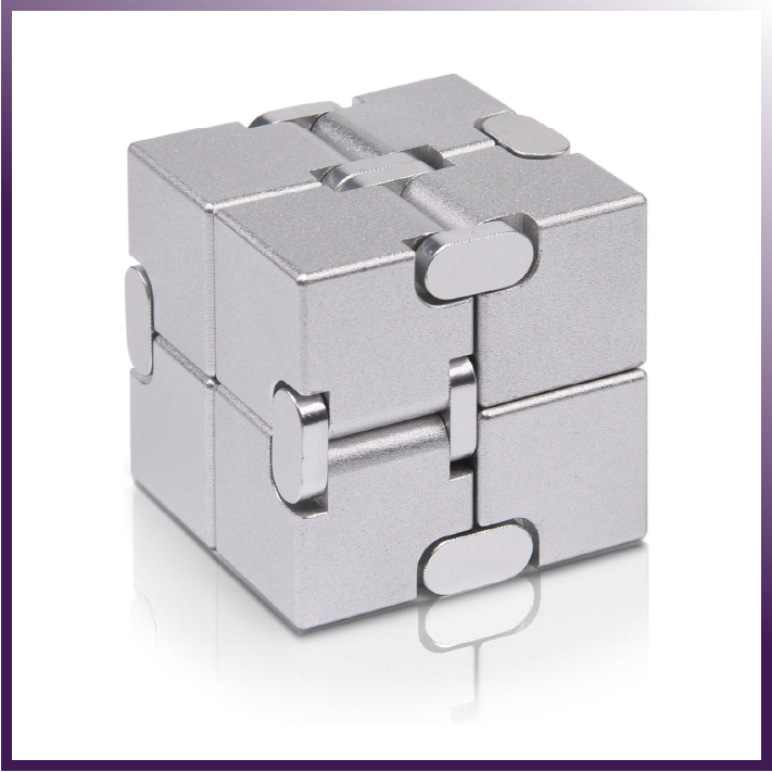 Metal Infinitive Cube Stress-Relieving Gadget