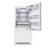 ZLINE 36" Panel Ready Built-In Bottom Freezer Refrigerator,Water Dispenser, Ice Maker, RBIT-36
