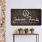 Personalized Rustic Family Sign