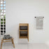Floating Bathroom Vanity Single Door Base Cabinet, Wall Mounted Storage - Light Oak