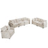Elegant Oversized Sectional Sofa Set With Deep Seats And Flexible Layout