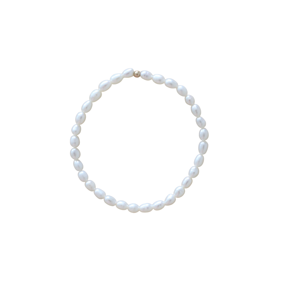 Faith Vintage Pearl Bracelet