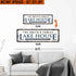 Upgrade Your 12x36 Inches 'Family Lake House Arrow' (Style 1) Canvas Measuring To 16x48 Inches