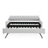 Size Upholstered Daybed With Trundle And USB Charging Armrest