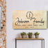 Personalized Rustic Family Sign