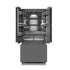 ZLINE 36" Panel Ready Built-In Bottom Freezer Refrigerator,Water Dispenser, Ice Maker,Graphite Gray, Matte Black GRBIVZ-36-MB