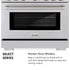 ZLINE 36" Select Gas Range Convection Gas Oven Stainless Steel HGR36