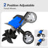 BILT HARD 14" Electric Tiller Cultivator: 10 Amp Motor, Foldable with Adjustable Wheels