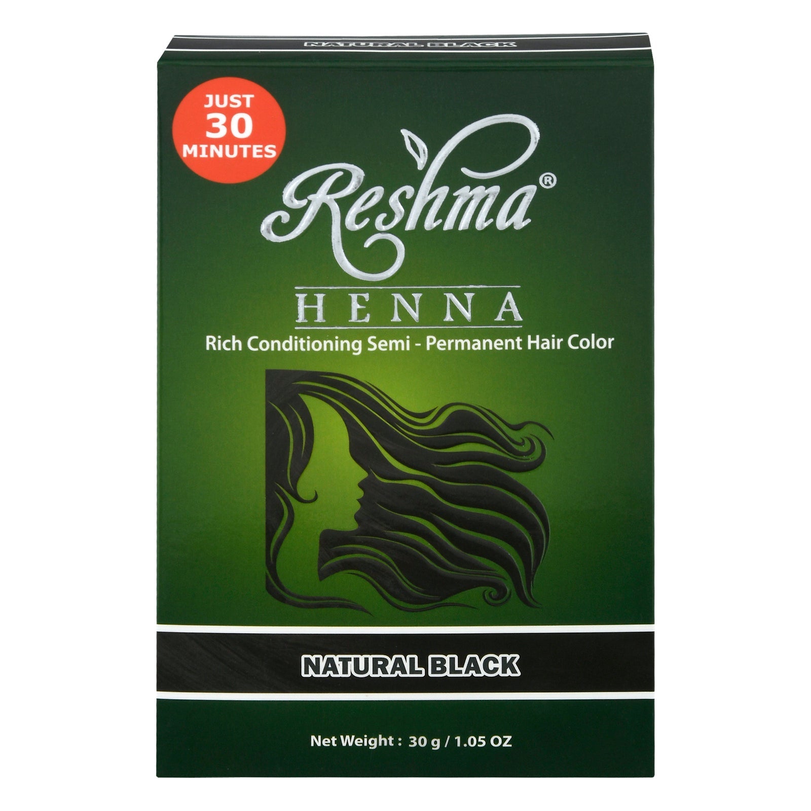 Reshma Beauty Semi-Permanent Black Hair Color - 05 fl oz.