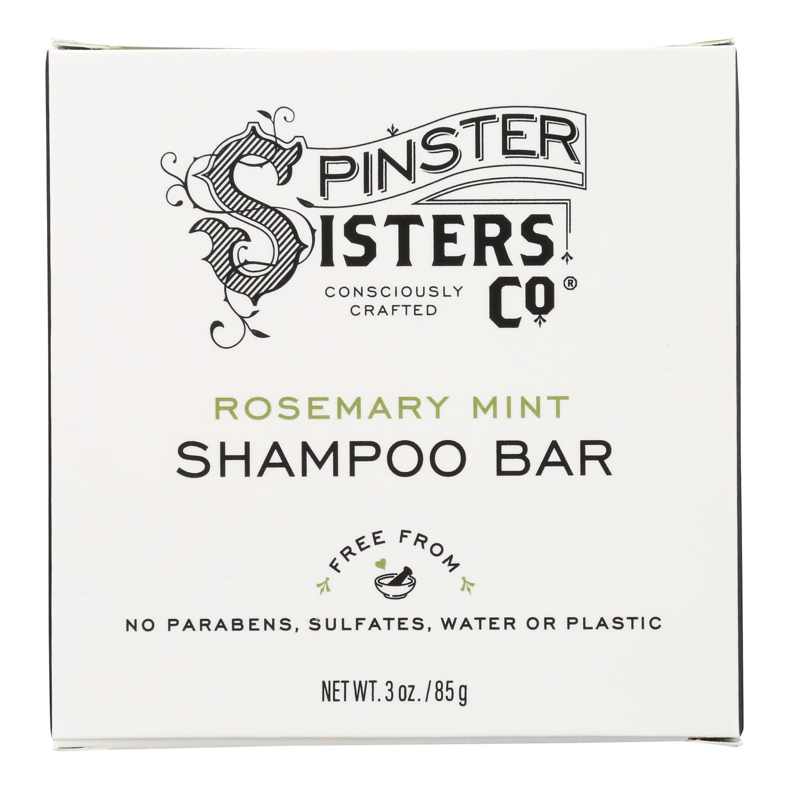 Rosemary Mountain Shampoo Bar - 3 Oz by Spinster Sisters Company