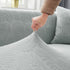 Stretch Couch Covers for 1/2/3/4/5 Seater L Shape Sofa Slipcovers with Elastic Bottom for Kids