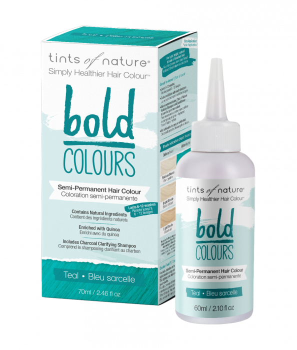 Tints of Nature Teal Semi-Permanent Hair Color - 2.46 fl oz