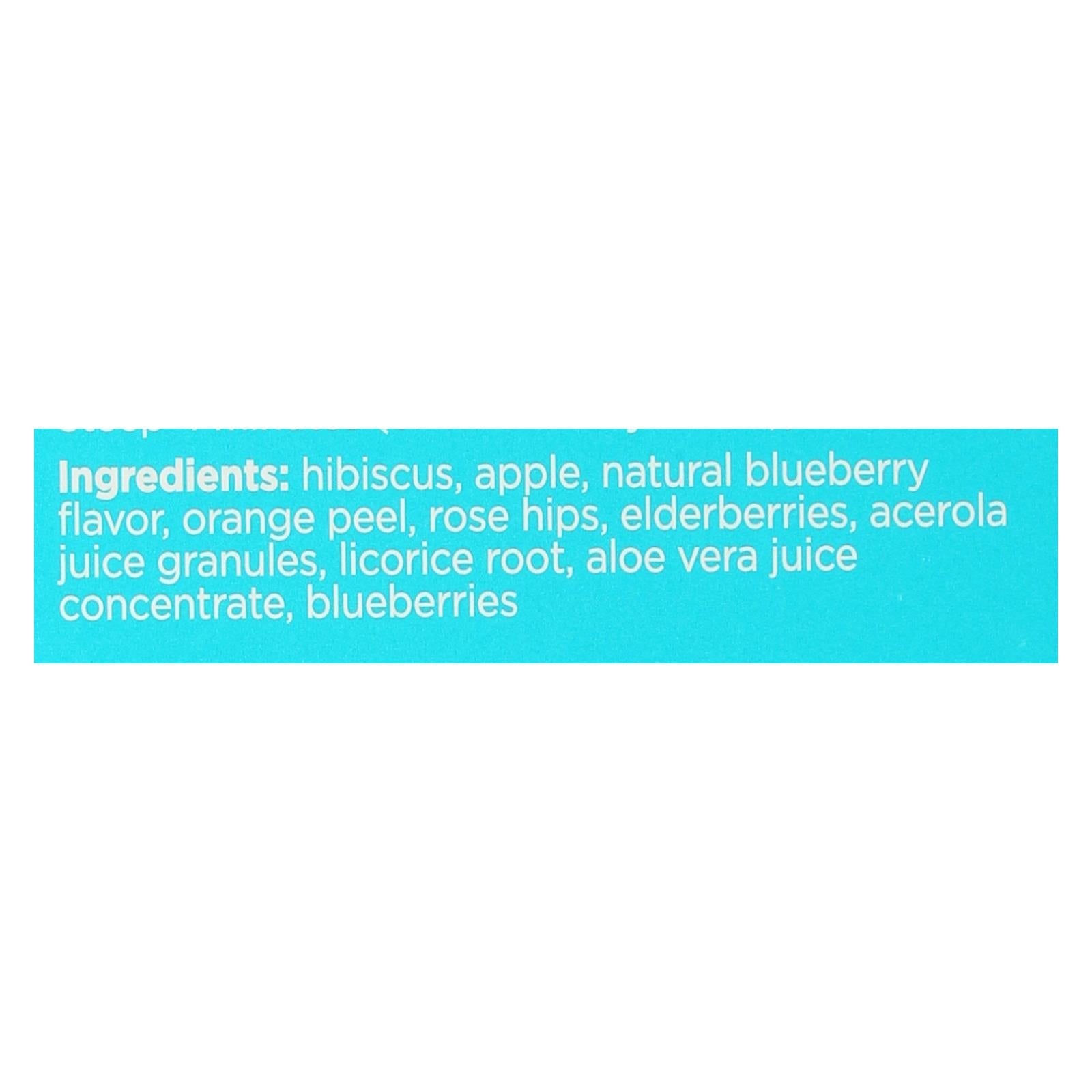 Bigelow Tea Blueberry Aloe Radiate Beauty Tea (Pack of 6 - 18 Bags)