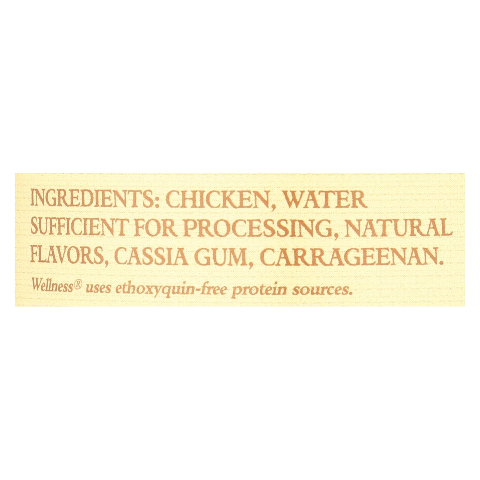 Wellness Dog Canned Food (Pack of 12) - 95% Chicken - 13.2 Oz.