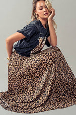 Fierce Flow Leopard Skirt